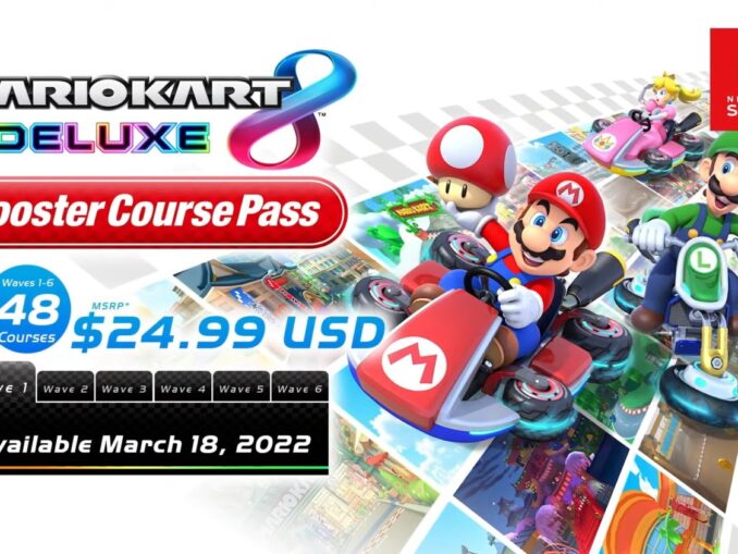Nieuws - Mario Kart 8 Deluxe Booster Course Pass banen online speelbaar zonder aankoop 