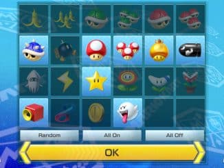 Mario Kart 8 Deluxe – Gratis Update – Custom Items optie