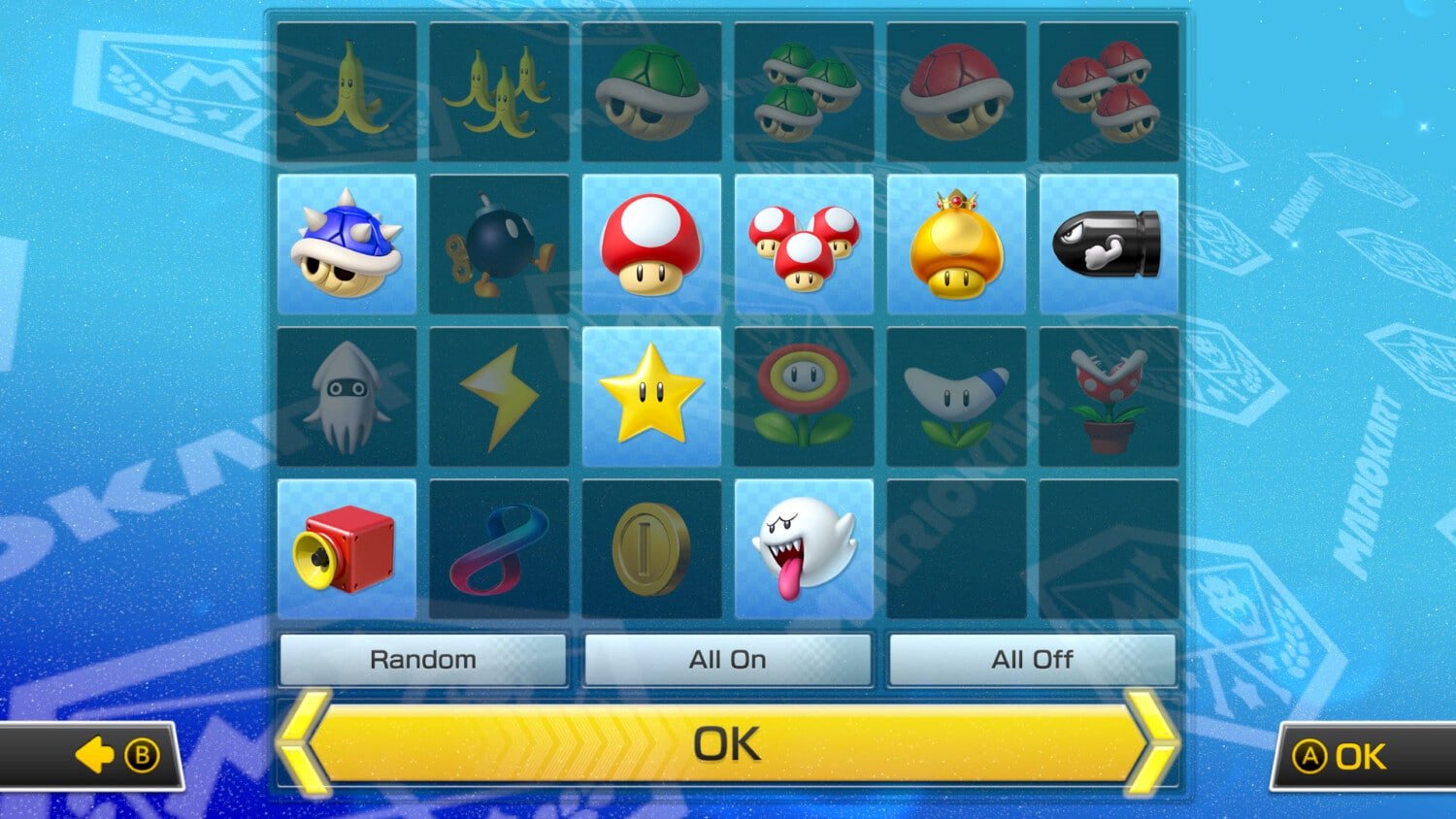 Mario Kart 8 Deluxe – Free Update – Custom Items Feature