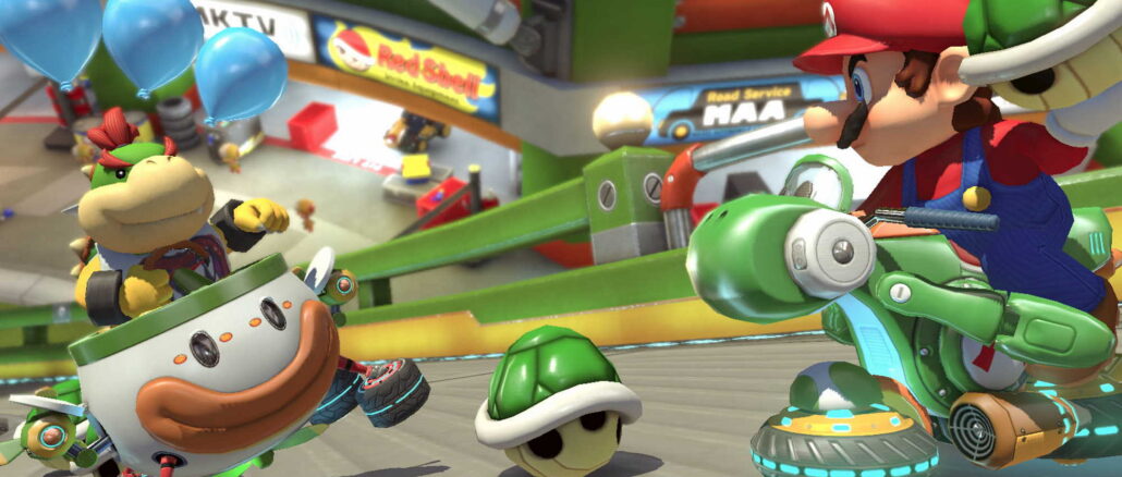 Mario Kart 8 Deluxe is nog steeds waanzinnig populair