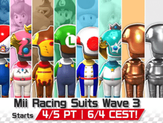 Mario Kart Tour – Mii Racing Suits Wave 2 beschikbaar
