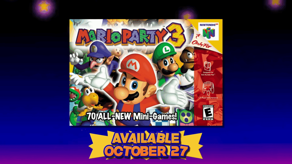 Mario Party 3 on Nintendo Switch Online Expansion Pack: A Multiplayer Extravaganza