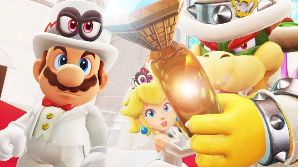 Mario & Peach voor het altaar .. HET zou gebeurd kunnen hebben!