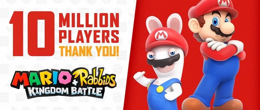 Mario + Rabbids: Kingdom Battle – 10 miljoen unieke spelers
