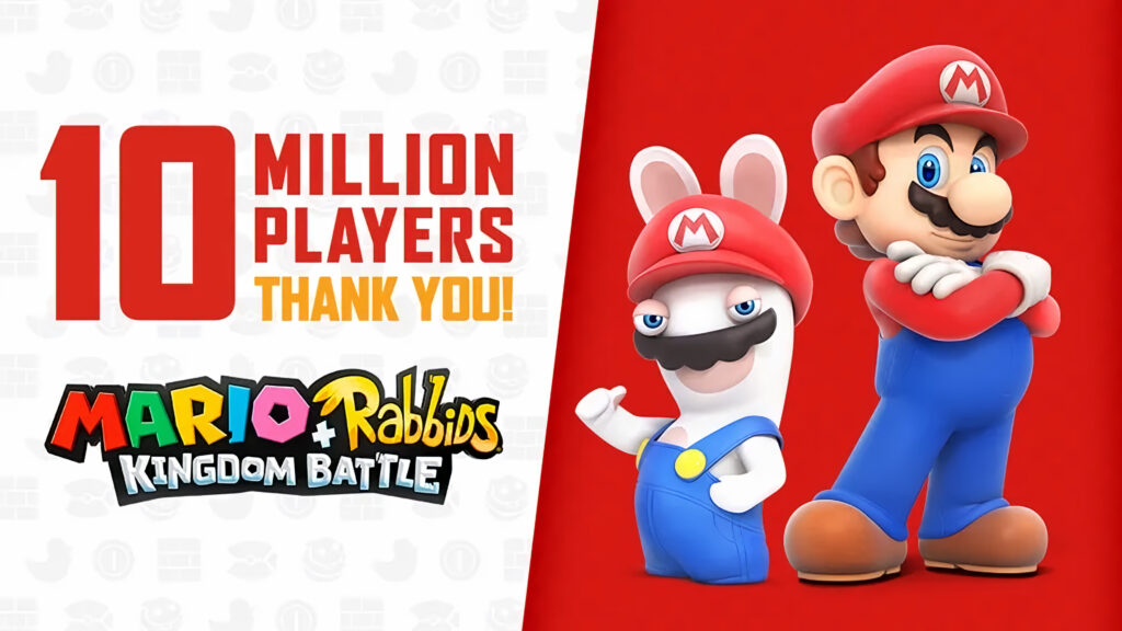 Mario + Rabbids: Kingdom Battle – 10 miljoen unieke spelers