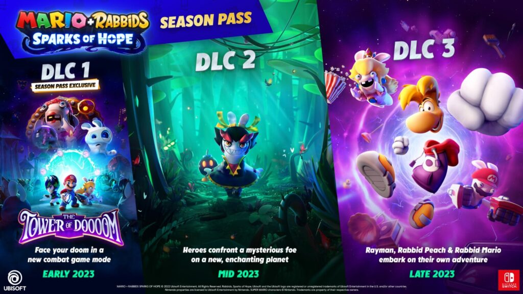 Mario + Rabbids: Sparks of Hope – DLC Season Pass details