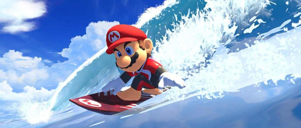 Mario & Sonic at the Olympic Games Tokyo 2020 – Surf footage