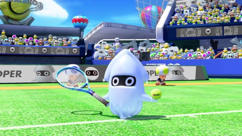 Mario Tennis Aces – Blooper gameplay