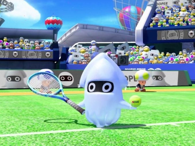 News - Mario Tennis Aces – Blooper gameplay 