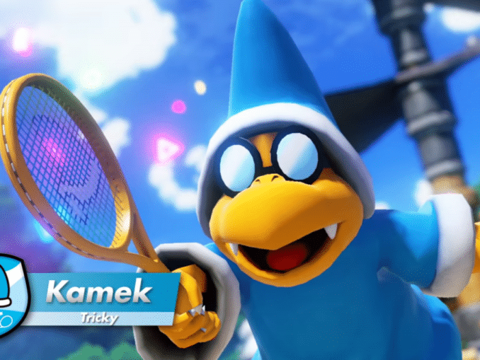 News - Mario Tennis Aces – Kamek Trailer