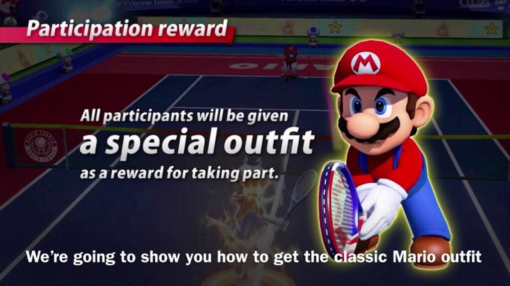 Mario Tennis Aces unlock Mario & Luigi’s originele outfits Mario Tennis Aces unlock Mario & Luigi’s originele outfits