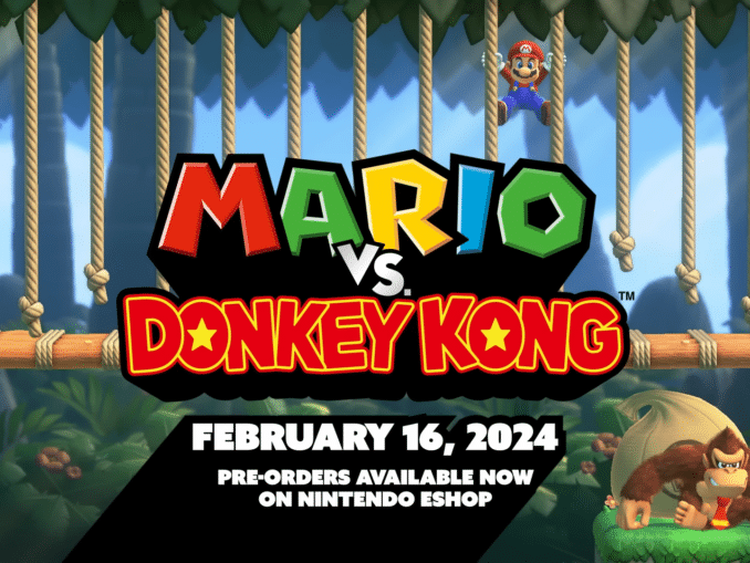 Nieuws - Mario Vs. Donkey Kong: Switch versie trailer en details 
