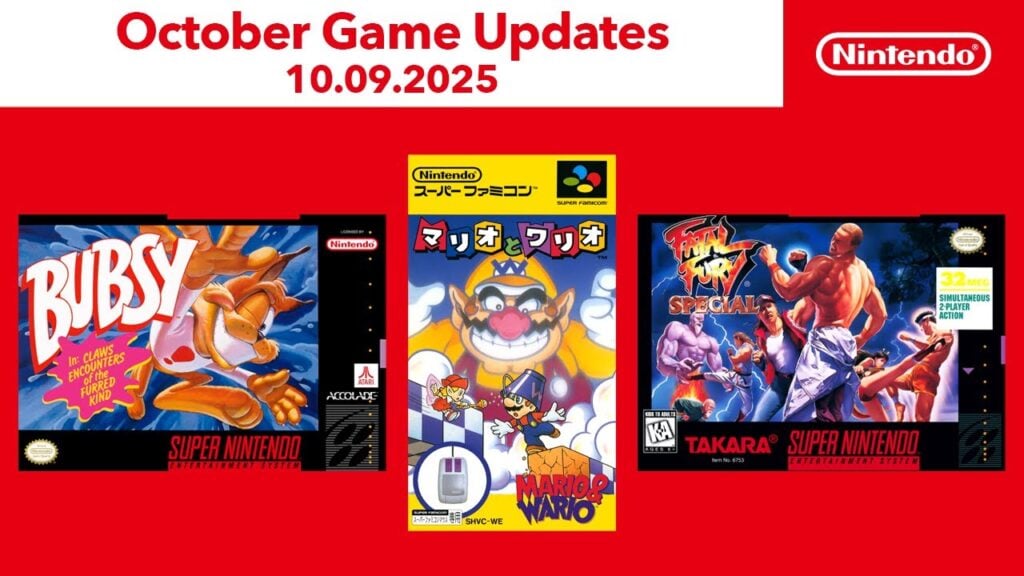 Nintendo Switch Online Adds Mario & Wario, Bubsy, And Fatal Fury Special To The SNES Lineup