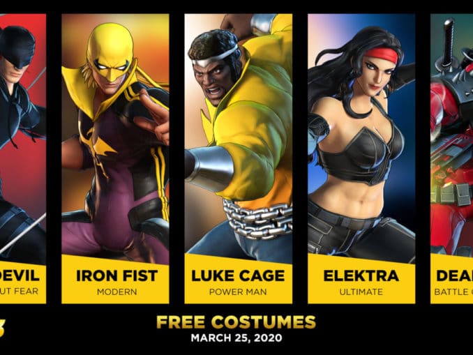 Nieuws - Marvel Ultimate Alliance 3 – Meer gratis kostuums onthuld