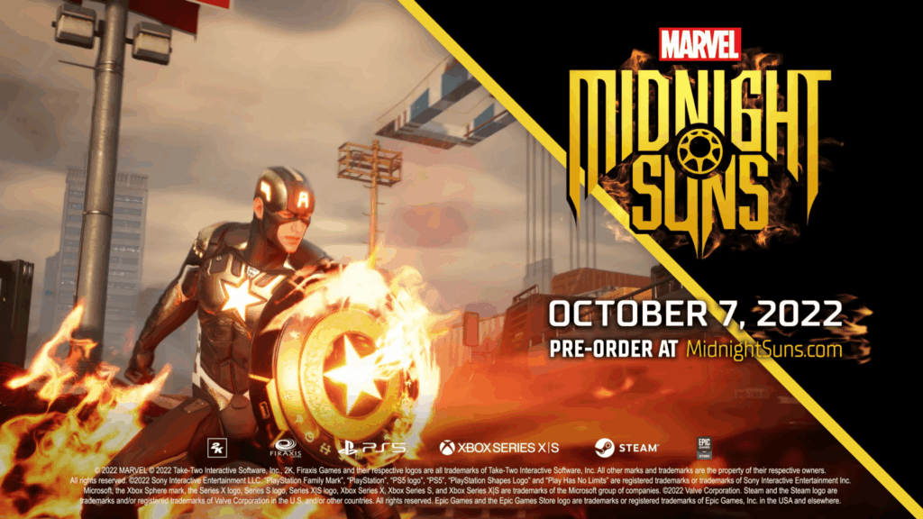 Marvels Midnight Suns – Captain America Trailers
