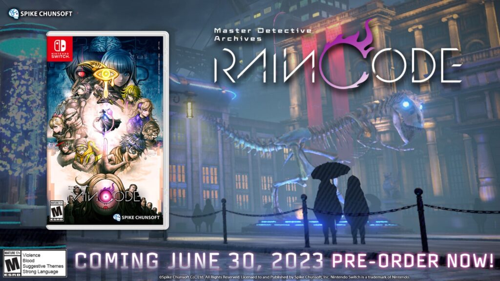 Master Detective Archives: RAIN CODE – Coming June 30th 2023