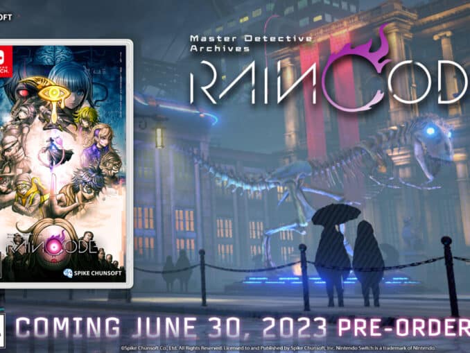 News - Master Detective Archives: RAIN CODE – Coming June 30th 2023 