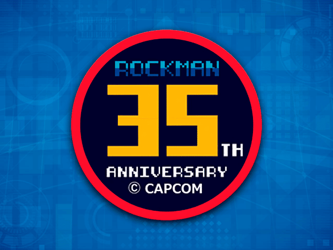 News - Mega Man 35th anniversary logo & collaboration 