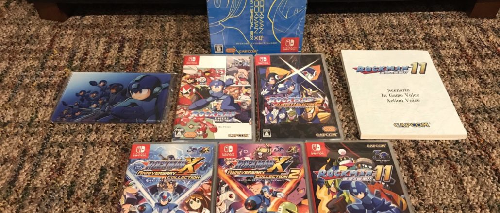 Mega Man & Mega Man X 5in1 Special Box details