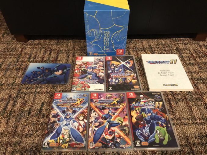 Nieuws - Mega Man & Mega Man X 5in1 Special Box details 