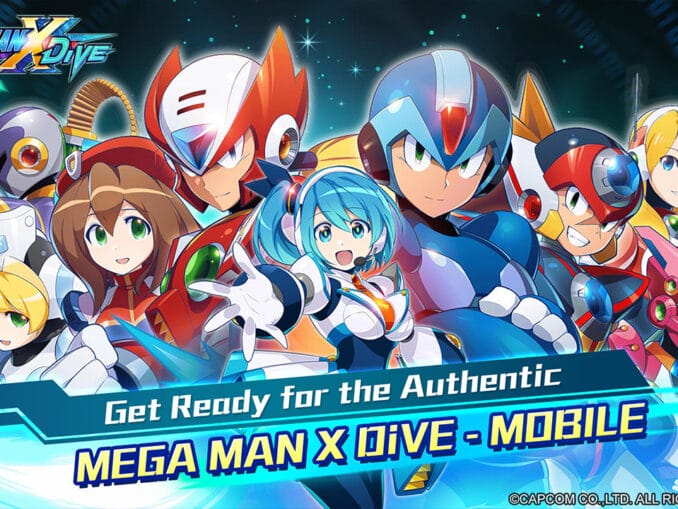 Nieuws - Mega Man X DiVE – Komt voor mobiel in het westen op 16 augustus 