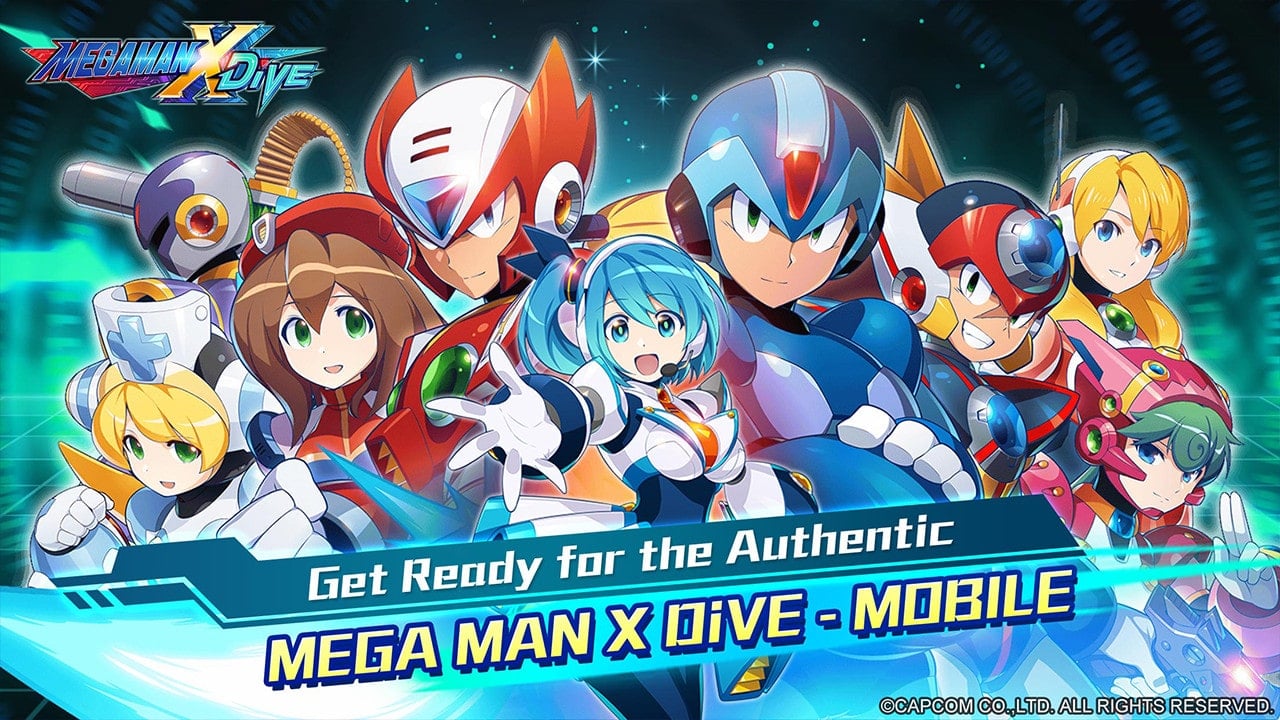 Mega Man X DiVE – Launches for Mobile in the West August 16th