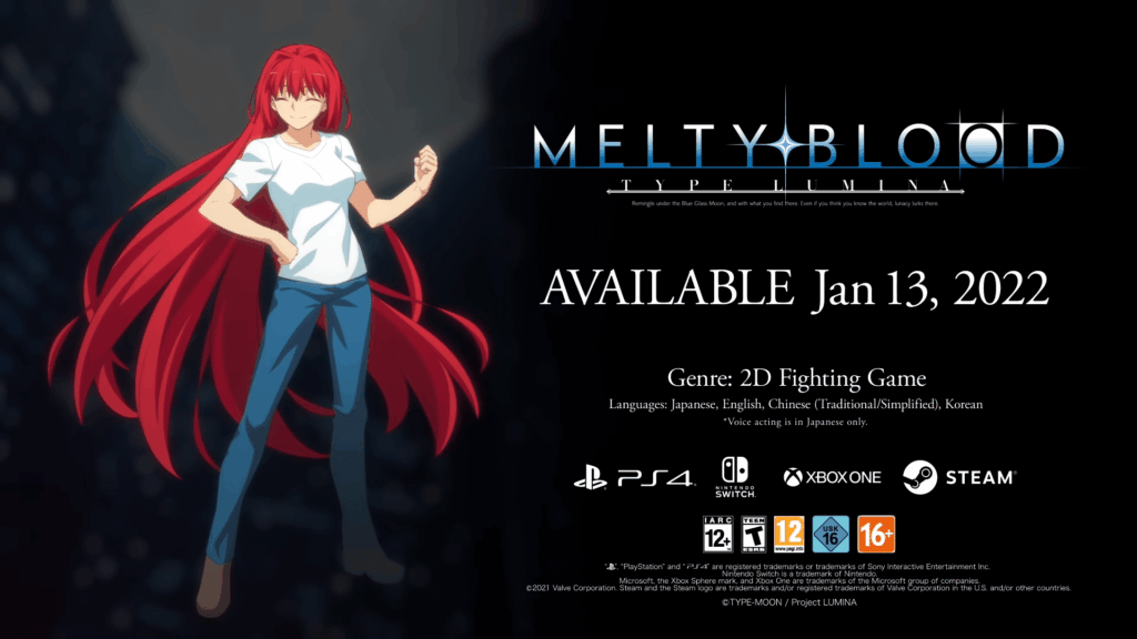 Melty Blood Type Lumina – Aoko Aozaki Trailer