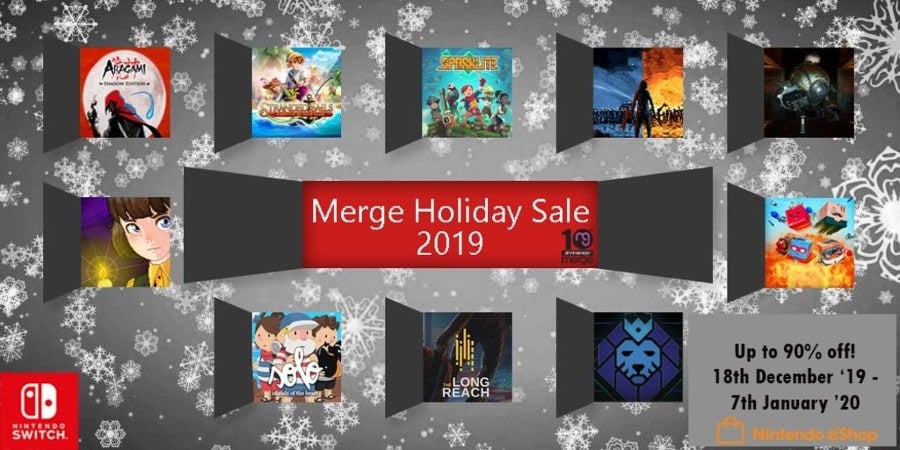 Merge Games – Feestdagen verkoop – Switch eShop, Bespaar tot wel 90%