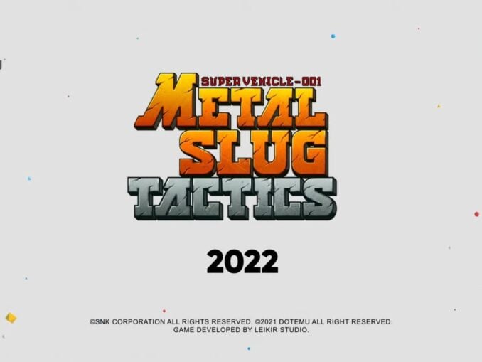 News - Metal Slug Tactics is coming in 2022 