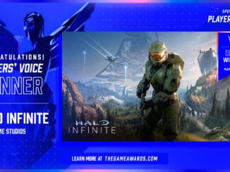 Metroid Dread verslagen door Halo Infinite voor Player’s Voice 2021 bij The Game Awards 2021