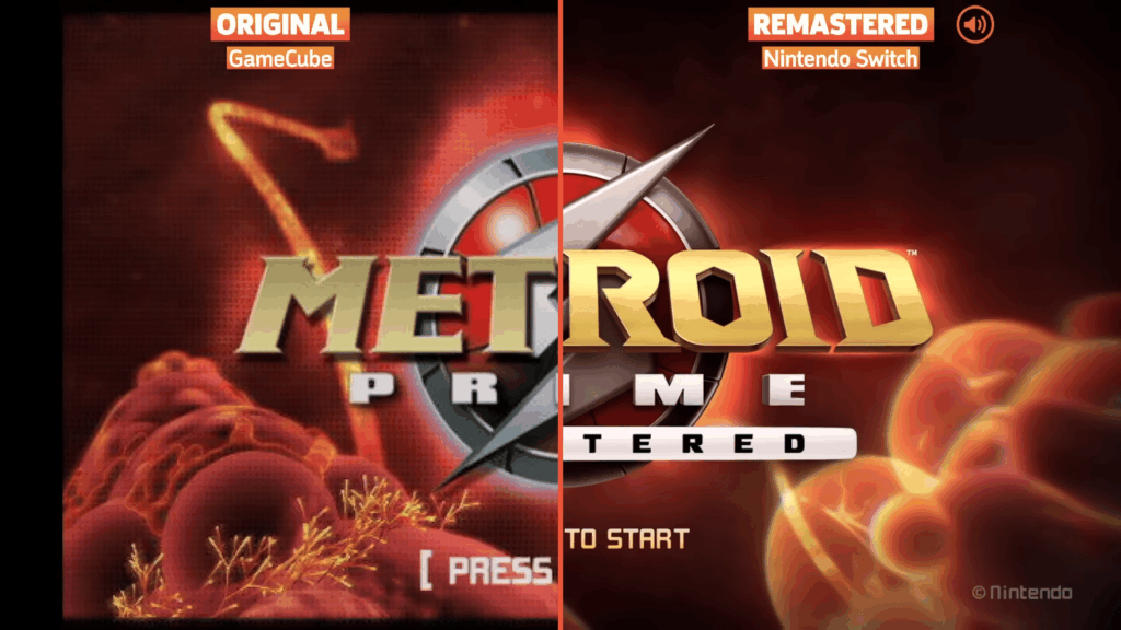 Metroid Prime Remastered graphics compared