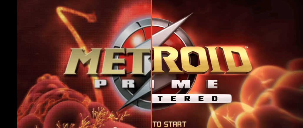 Metroid Prime Remastered graphics compared
