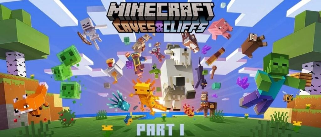 Minecraft – Caves & Cliffs Update deel 1 – 8 Juni