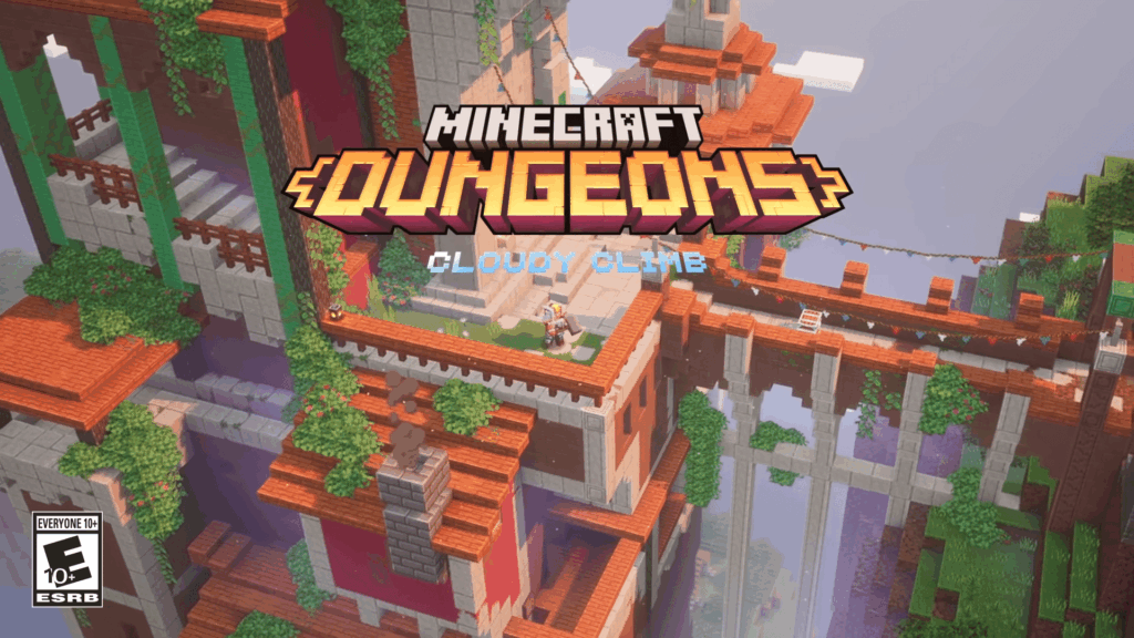 Minecraft Dungeons  – Cloudy Climb – Seizoensgebonden gratis update beschikbaar