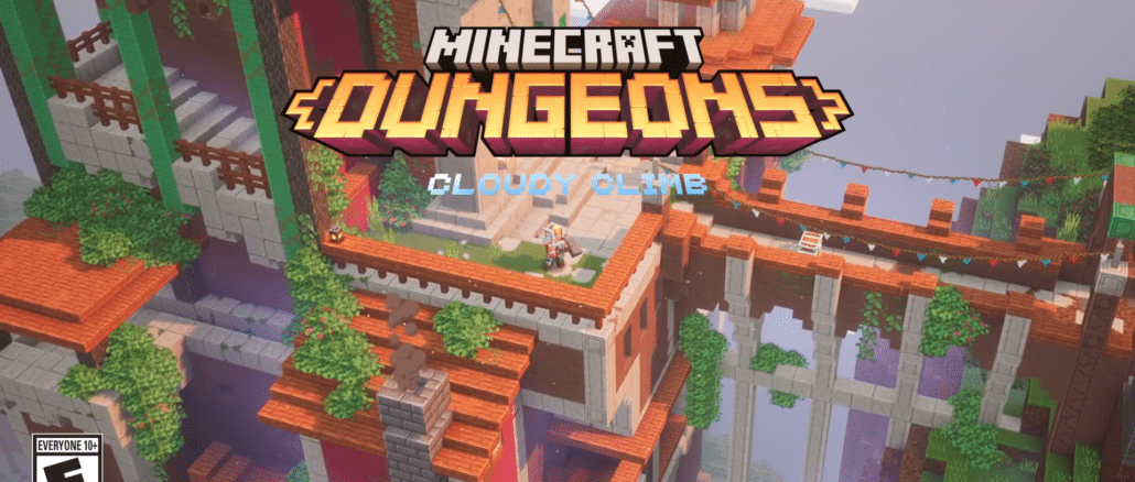 Minecraft Dungeons  – Cloudy Climb – Seizoensgebonden gratis update beschikbaar