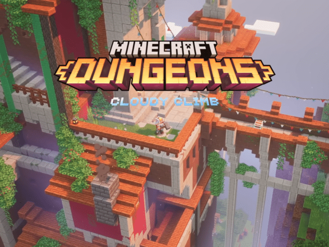 Nieuws - Minecraft Dungeons  – Cloudy Climb – Seizoensgebonden gratis update beschikbaar 