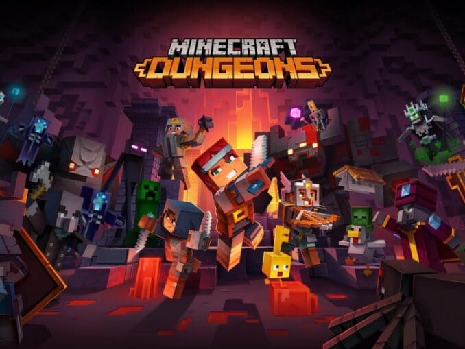 Nieuws - Minecraft Dungeons – Cross-Play komt November 2020 
