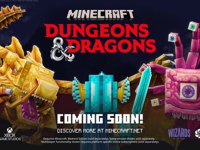 News - Minecraft Dungeons & Dragons Collaboration – Explore Forgotten Realms with Classic D&D Characters 