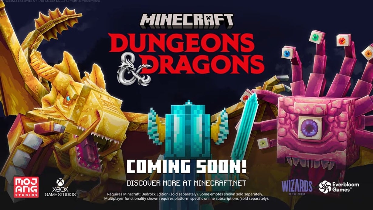 Minecraft Dungeons & Dragons Collaboration – Explore Forgotten Realms with Classic D&D Characters
