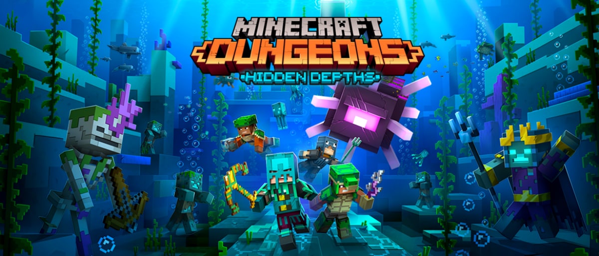 Minecraft Dungeons – Hidden Depths DLC komt uit op 26 Mei