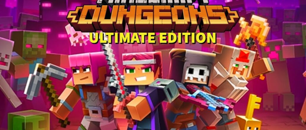 Minecraft Dungeons Ultimate Edition listed by retailers