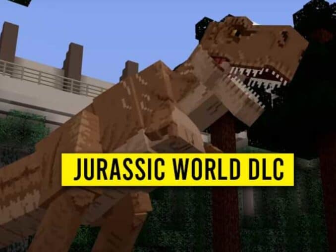 Nieuws - Minecraft: Jurassic World DLC beschikbaar 