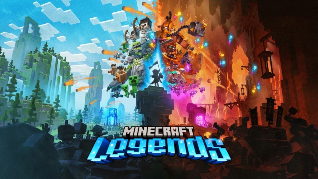 Minecraft Legends coming spring 2023