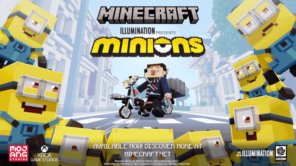 Minecraft Minions DLC beschikbaar in Minecraft Marketplace