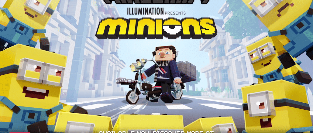 Minecraft Minions DLC available in Minecraft Marketplace