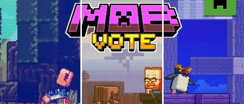 Minecraft Mob Stem 2023: Krab, Gordeldier of Pinguïn? Jouw keuze bepaalt het spel!