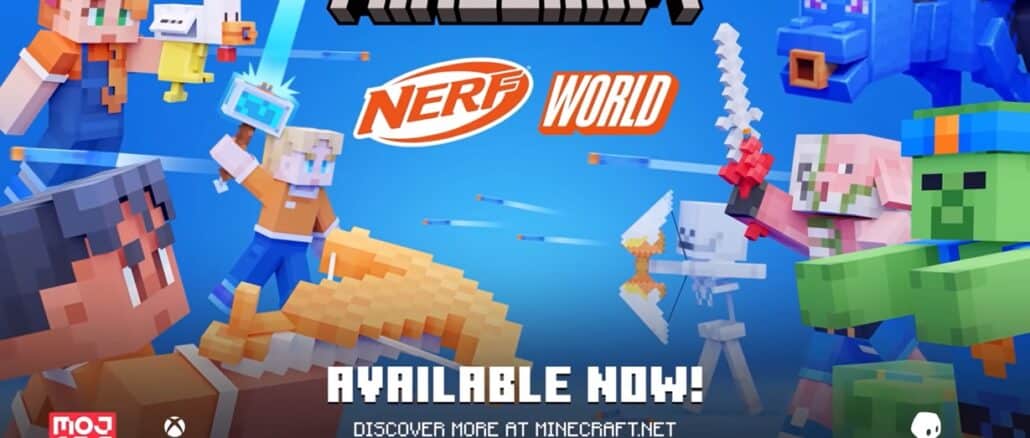 Minecraft x Nerf World DLC: epische gevechten en blaster-upgrades wachten op je
