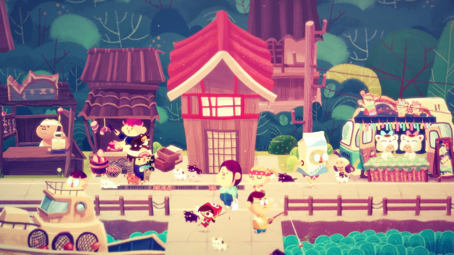 Mineko’s Night Market – Maak kennis met het dorp