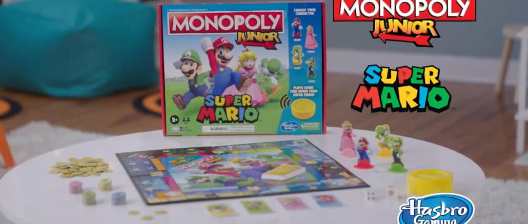 Monopoly Junior: Super Mario Edition – Now Available