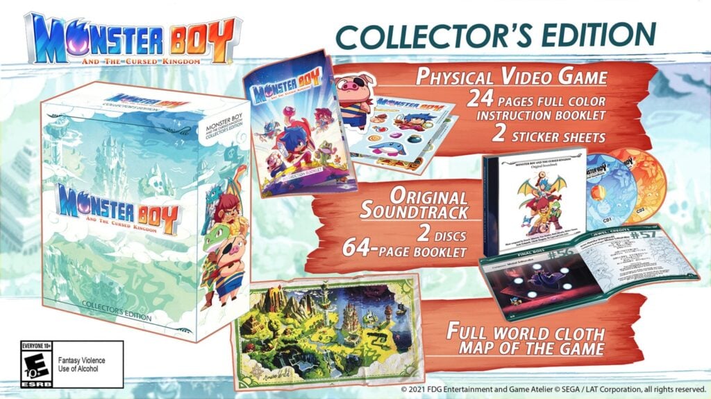 Monster Boy And The Cursed Kingdom Collector’s Edition aangekondigd